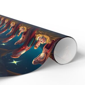 Custom Christmas Wrapping Paper with Baby Jesus Design