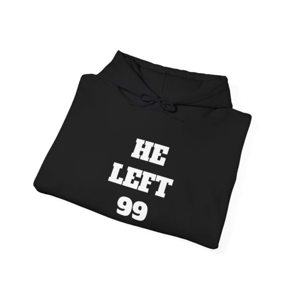 Unisex Heavy Blend Hoodie | "He Left 99" | Parable of the Lost Sheep Hooded Sweatshirt - Image 4