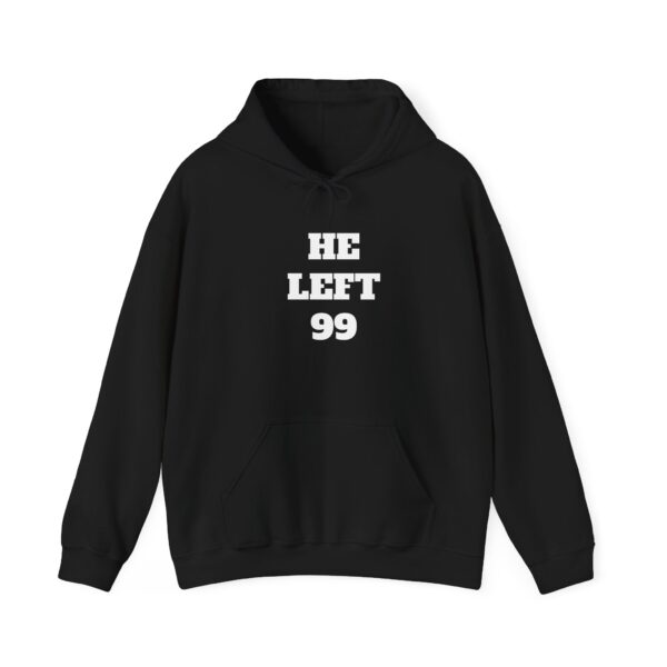 Unisex Heavy Blend Hoodie | "He Left 99" | Parable of the Lost Sheep Hooded Sweatshirt