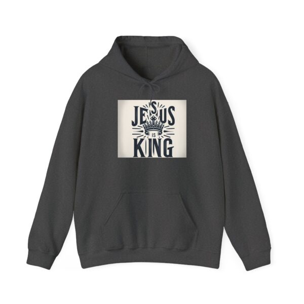 Jesus Is King Unisex Heavy Blend Hoodie - Cozy, Stylish, and Faith-Inspired Apparel - Image 15