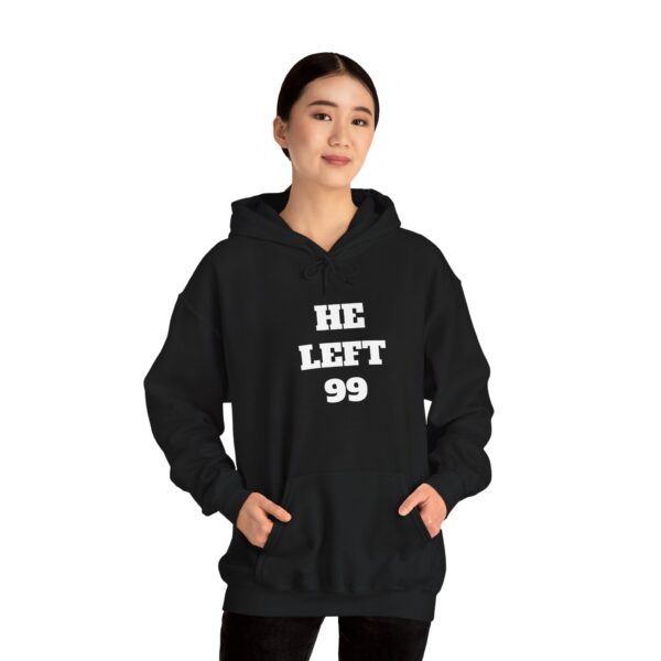 Unisex Heavy Blend Hoodie | "He Left 99" | Parable of the Lost Sheep Hooded Sweatshirt - Image 5