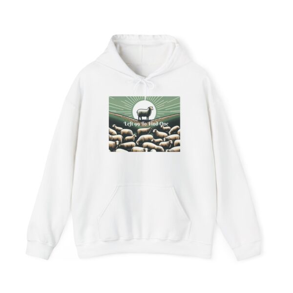 The Lost Sheep Unisex Hoodie – A Parable of God's Unfailing Love | Heavy Blend Hooded Sweatshirt - Image 6