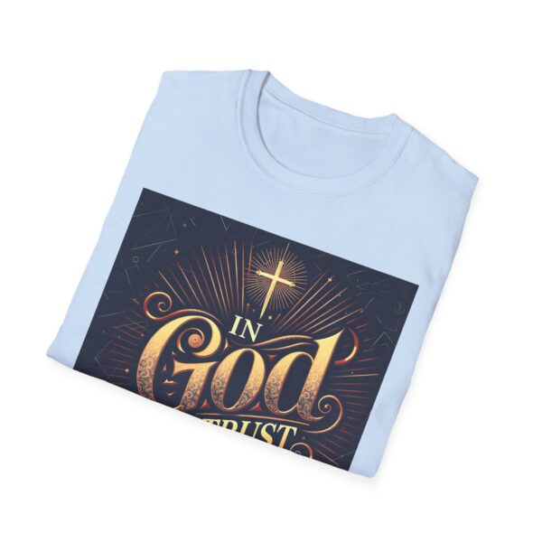 In God We Trust Christian T-Shirt – Unisex Soft-Style Tee, Faith-Based Apparel, Multiple Colors - Image 5