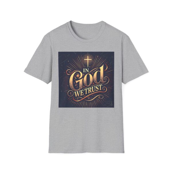 In God We Trust Christian T-Shirt – Unisex Soft-Style Tee, Faith-Based Apparel, Multiple Colors - Image 12