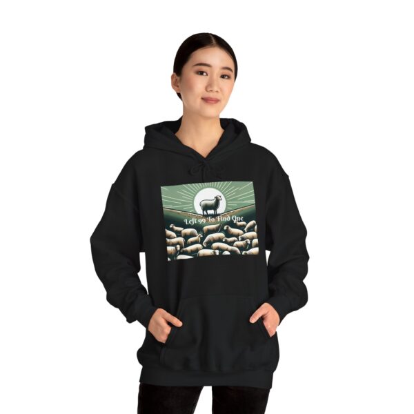 The Lost Sheep Unisex Hoodie – A Parable of God's Unfailing Love | Heavy Blend Hooded Sweatshirt - Image 15