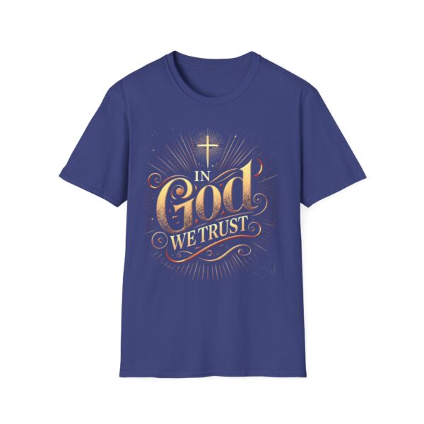In God We Trust Christian T-Shirt – Unisex Soft-Style Tee, Faith-Based Apparel, Multiple Colors - Image 9