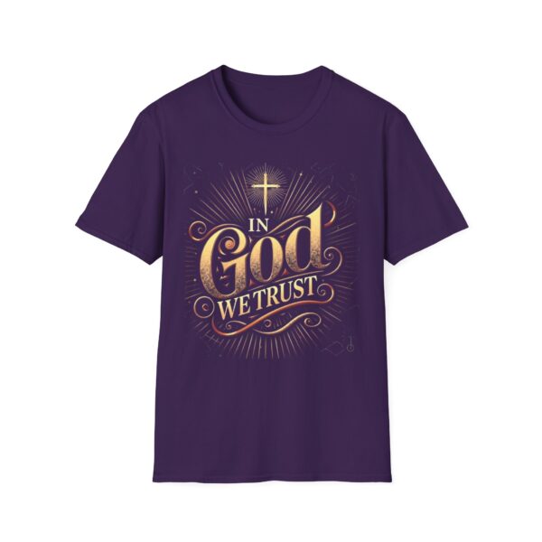 In God We Trust Christian T-Shirt – Unisex Soft-Style Tee, Faith-Based Apparel, Multiple Colors - Image 13
