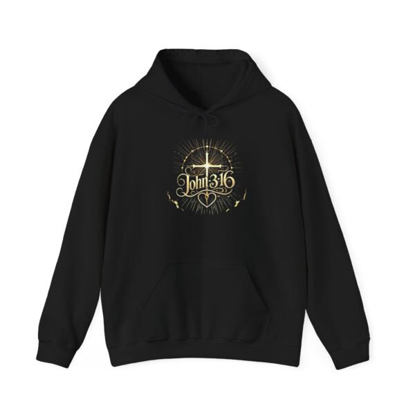 John 3:16 Unisex Christian Hoodie – Faith-Based Heavy Blend™ Sweatshirt for Believers - Image 6